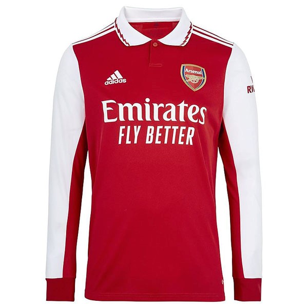 Tailandia Camiseta Arsenal Replica Primera Ropa ML 2022/23 Rojo